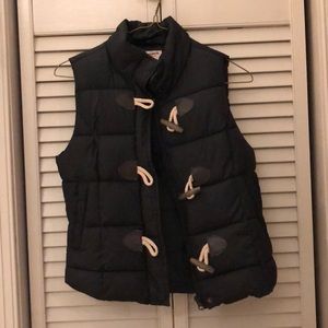 navy blue vest